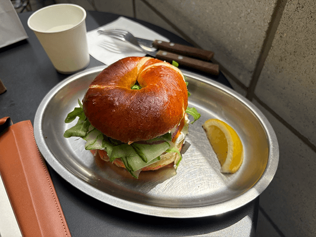 LOCAL VILLA BAGELの「COX SANDWICH」