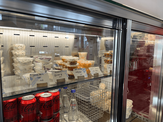 LOCAL VILLA BAGELの付け合わせ