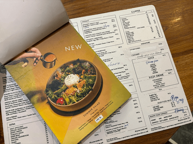 The Moon Eateryのメニュー