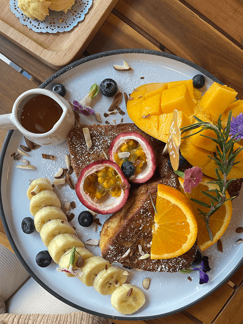 baanburicafeのフレンチトースト2