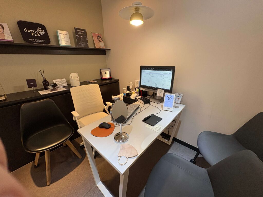 Shine Beamのカウンセリングルーム