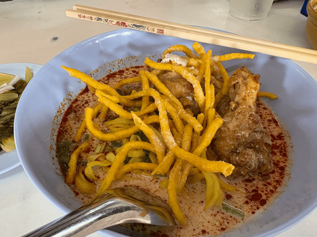 KAO SOI SA MER JAIのカオソーイ