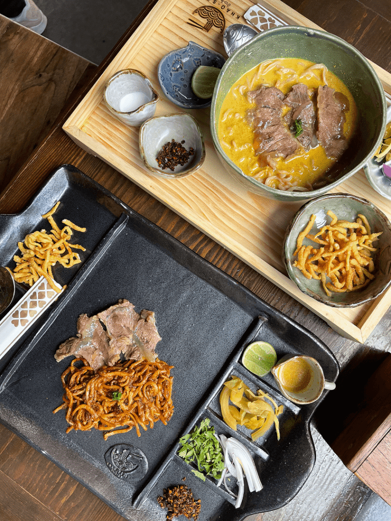 Khao-Sō-iの料理（カオソーイ）