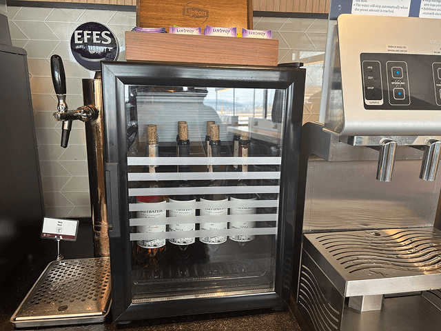 Plaza Premium Bosphorus Loungeのワイン