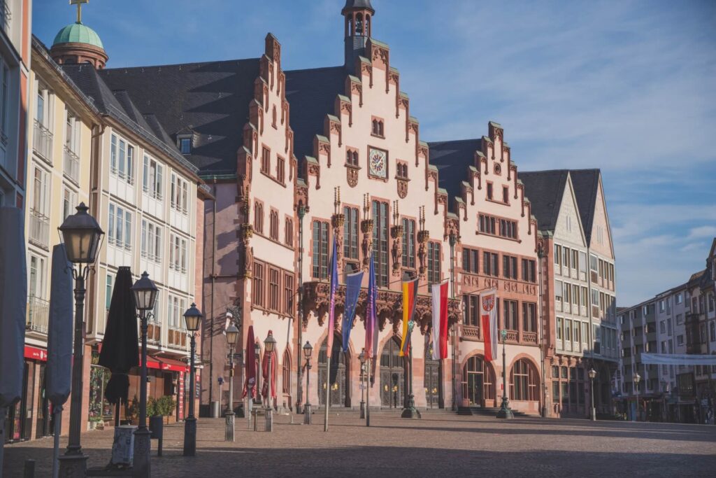 ドイツ・フランクフルトの街並み