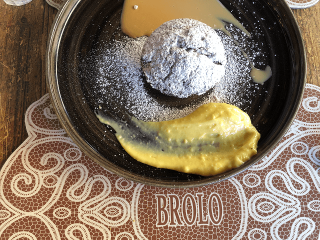 BROLO - Orto con cucinaのヴィーガンのニンジンケーキ