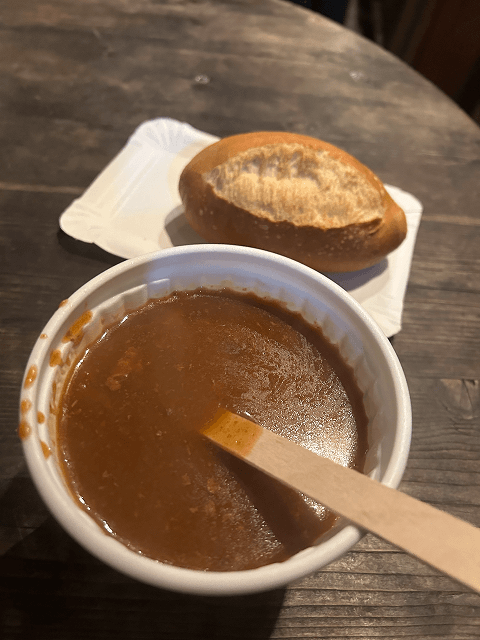 Sachsenhäuser Weihnachtsmarkt（ザクセンハウゼン）のフード