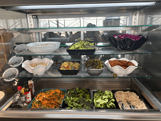 Plaza Premium Bosphorus Loungeの料理