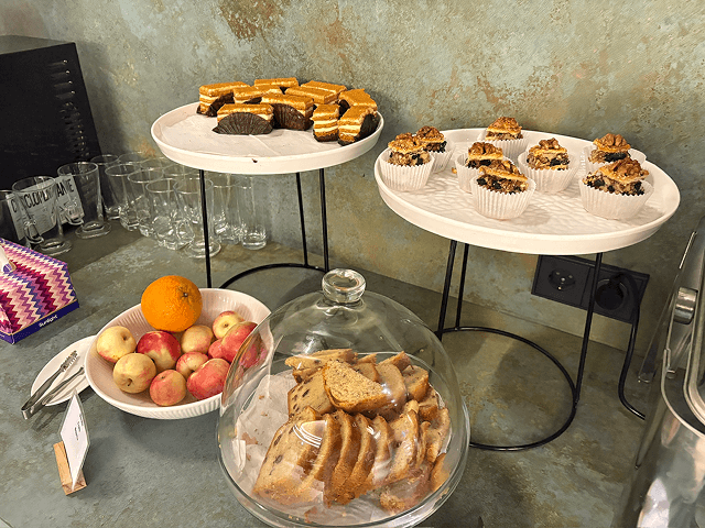 anjir business loungeのスイーツ