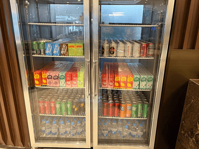 広州premium loungeのドリンク