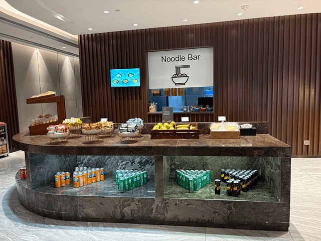 広州premium loungeのNoodle Bar（麺類）
