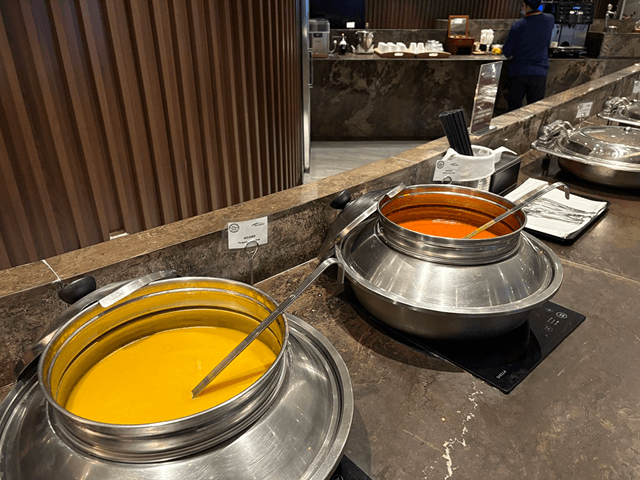 広州premium loungeのスープ