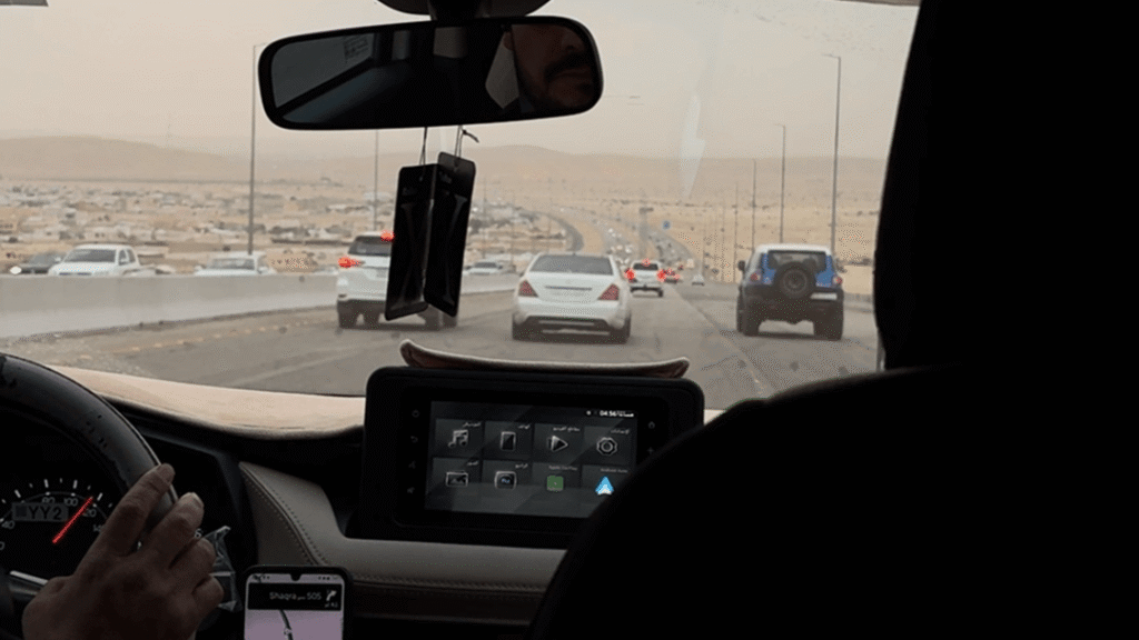 Six Flags Qiddiya Cityへの道