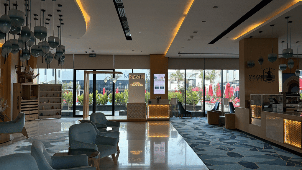 Maani Muscat Hotel and Apartmentsのロビー