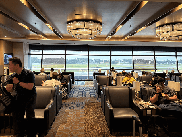 チャンギ空港Plaza Premium Loungeの内装