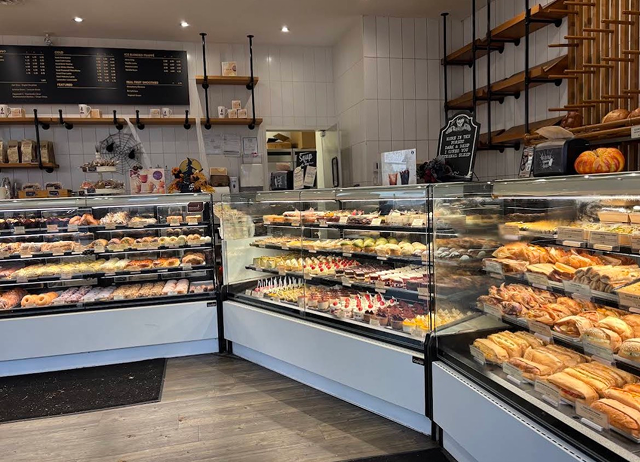 Breka Bakeryの内装