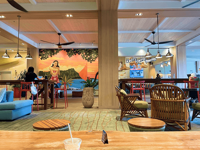 KNOTS COFFEE ROASTERの内装