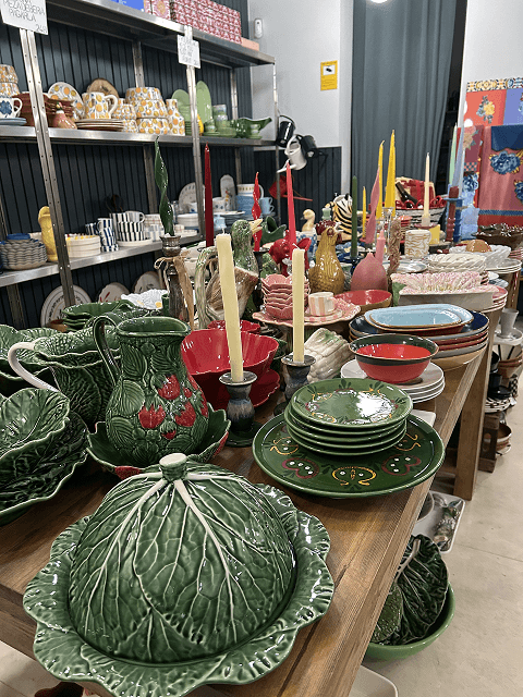 スペイン陶器（タイル・食器）