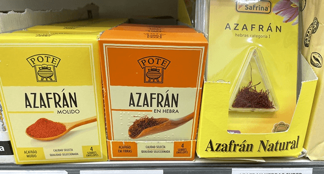 Azafrán（サフラン）のパッケージ
