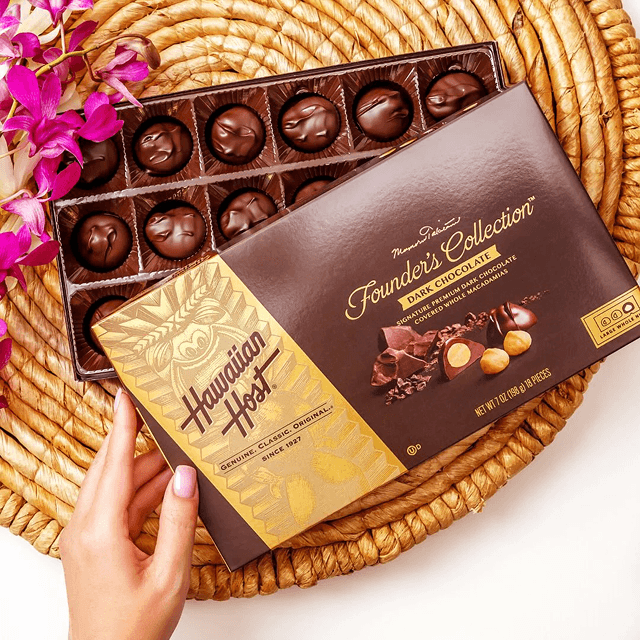 Hawaiian Hostのマカダミアナッツチョコレート