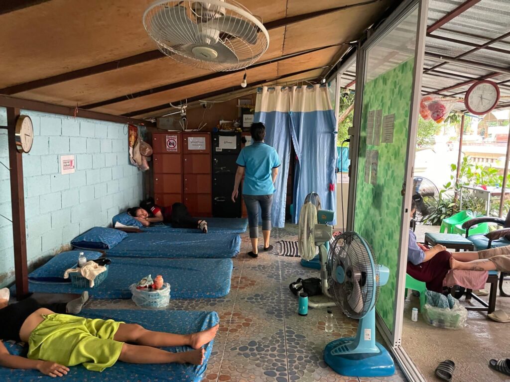 Rompho Thai Massageの内装