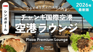 シンガポール・チャンギ国際空港ラウンジ記事のMV画像